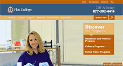 Desktop Screenshot of plattcolleges.edu